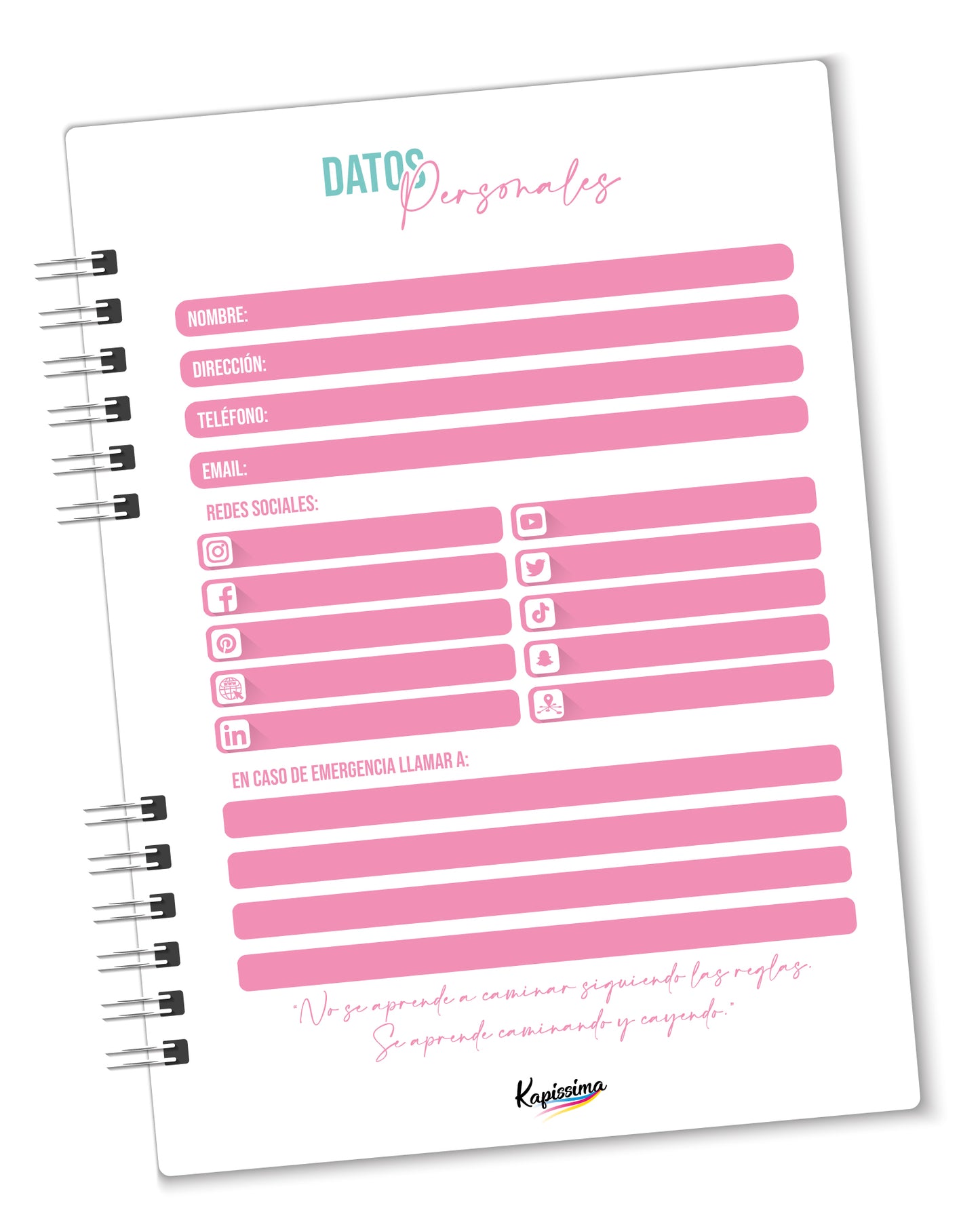 La Agenda de la P*ta jefa