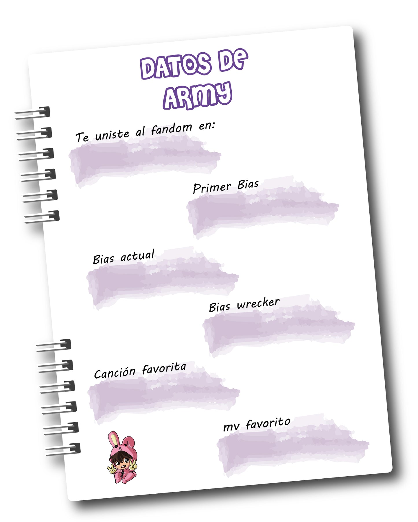 Cuaderno Jungkook