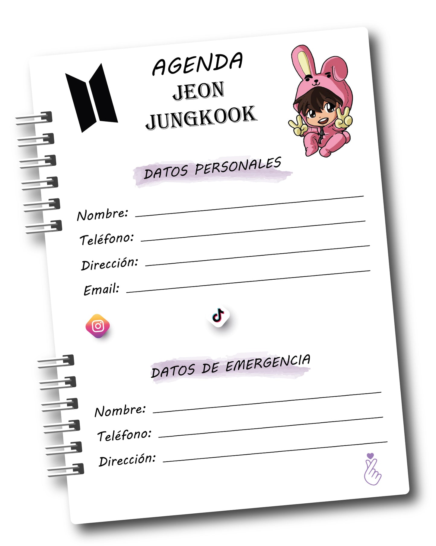 Cuaderno Jungkook