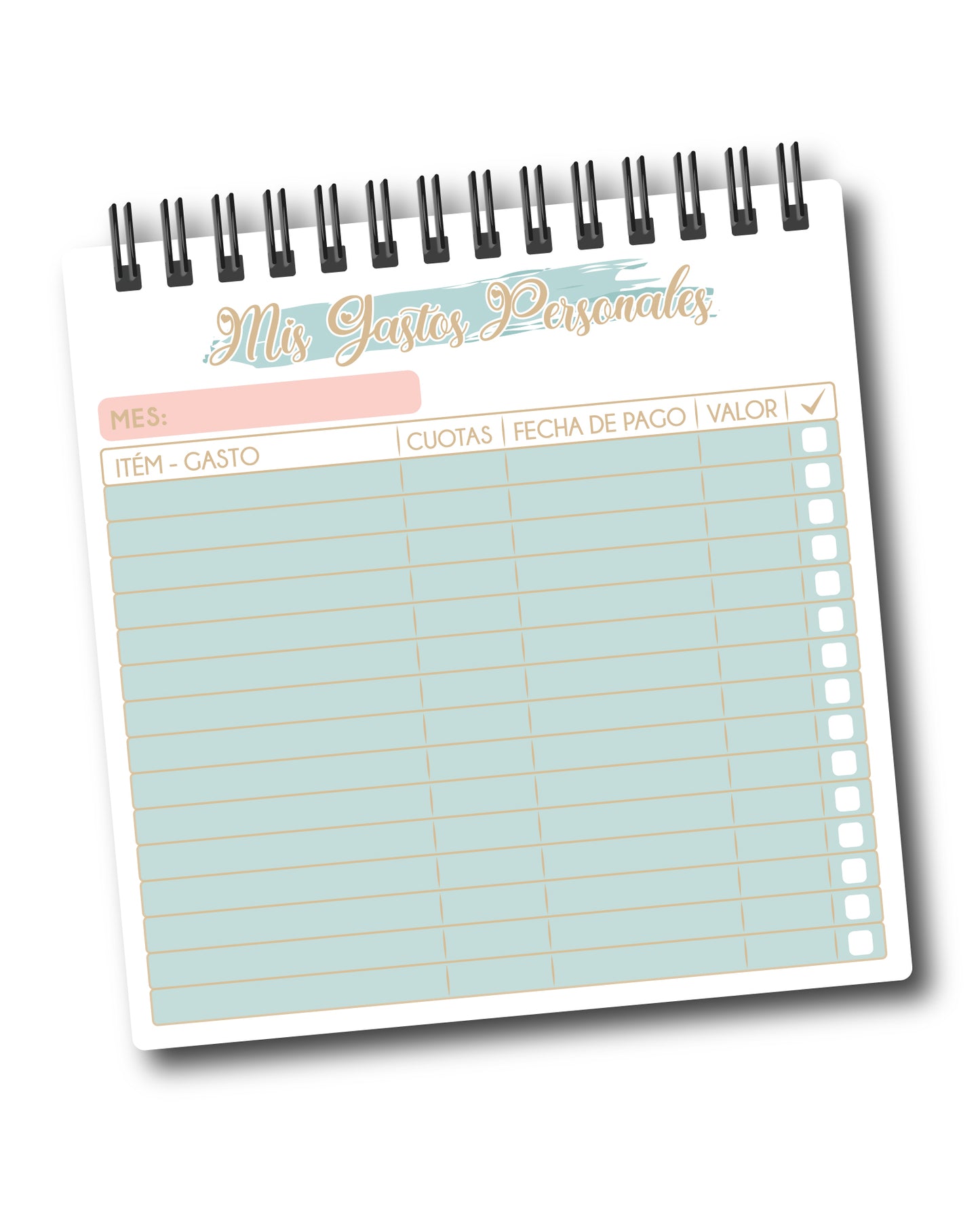 Planner mis gastos