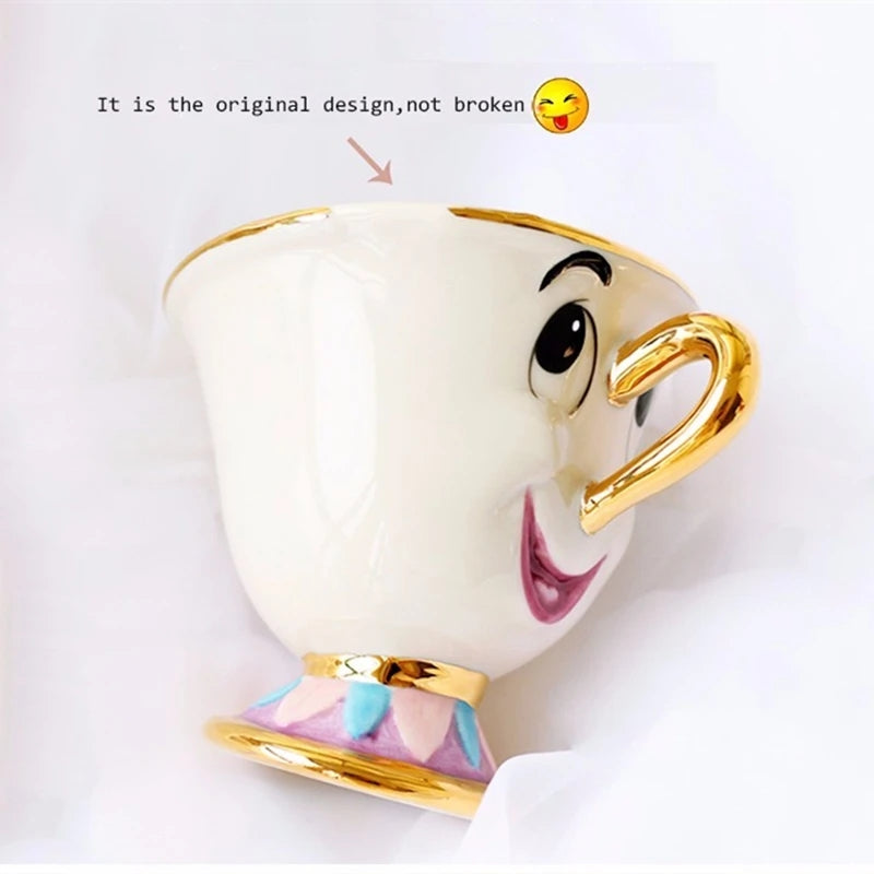 Taza de chip *Bella y la bestia