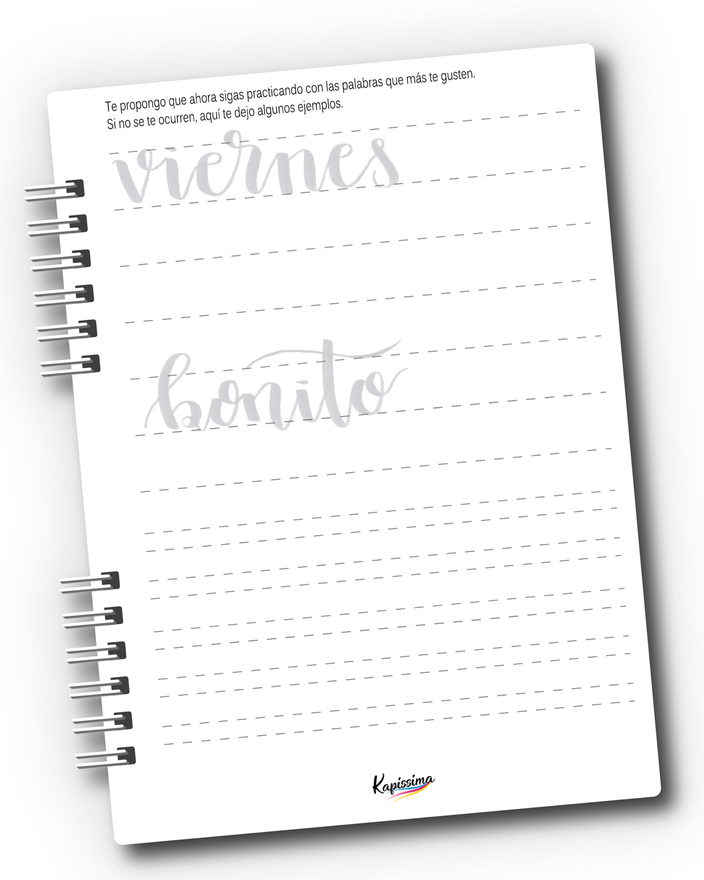 Cuaderno de lettering