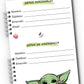 Agenda Baby Yoda