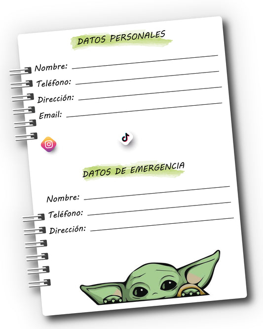 Agenda Baby Yoda