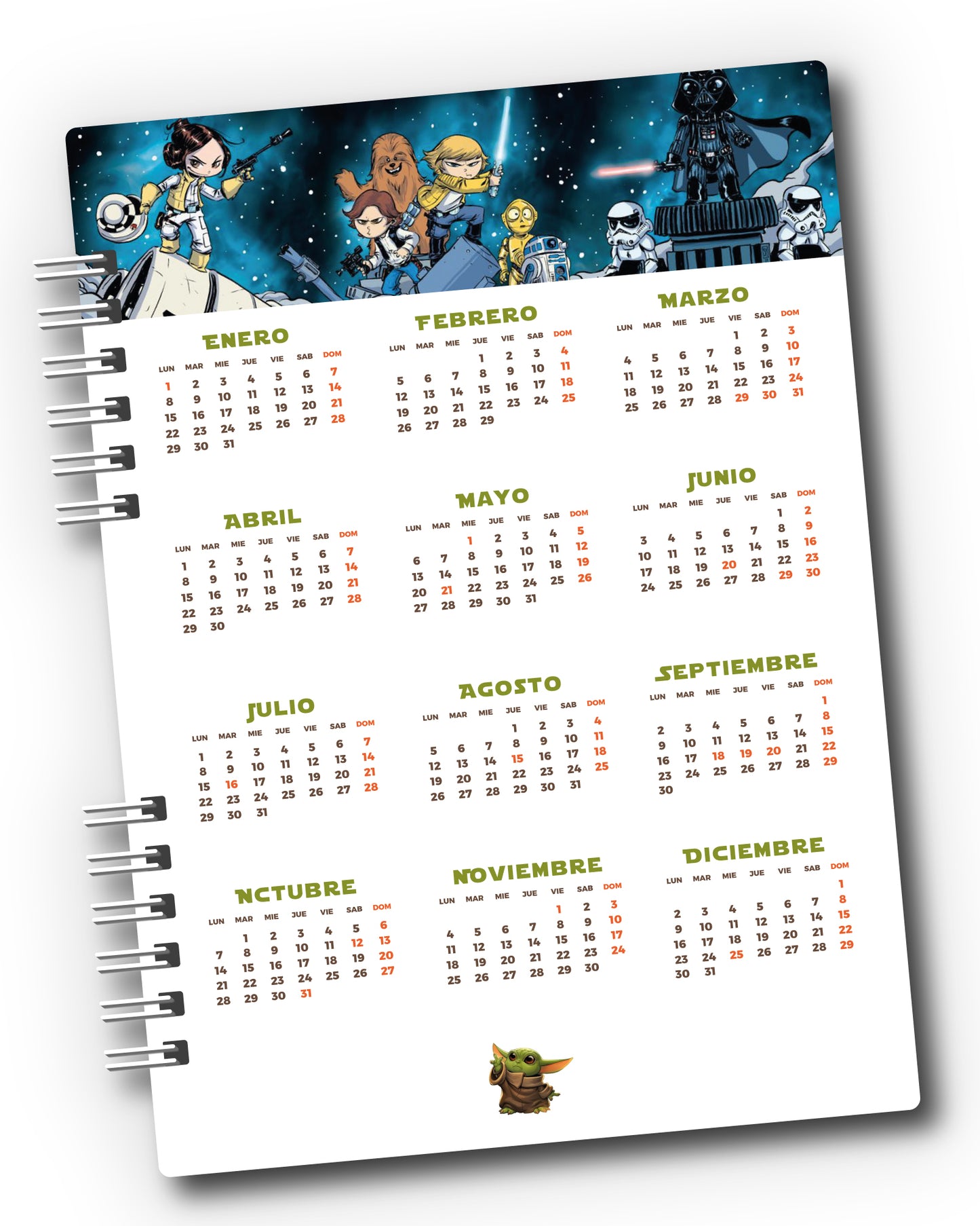 Agenda Baby Yoda
