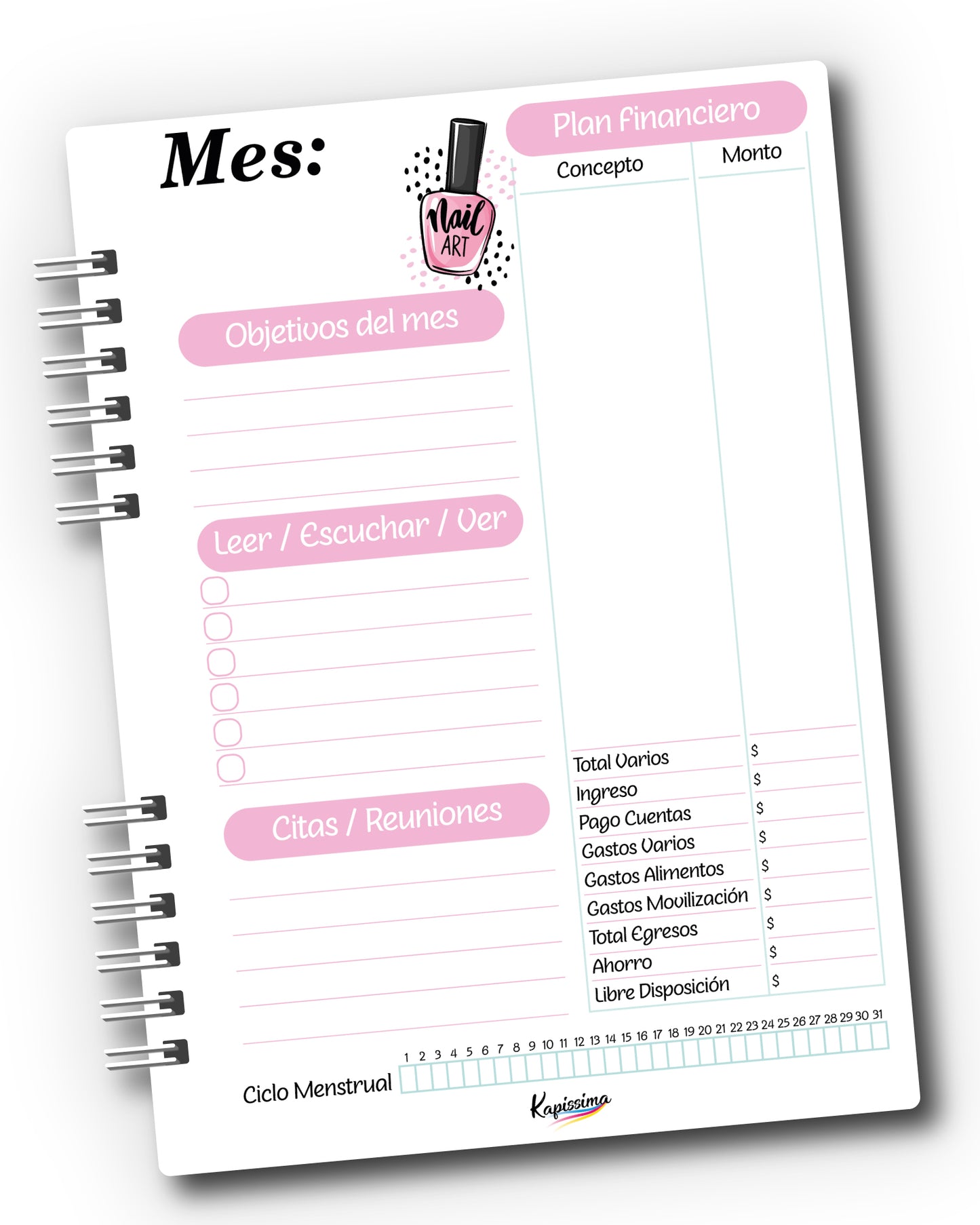 Agenda Manicurista