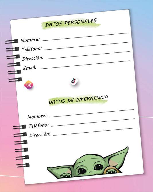 Agenda Baby Yoda