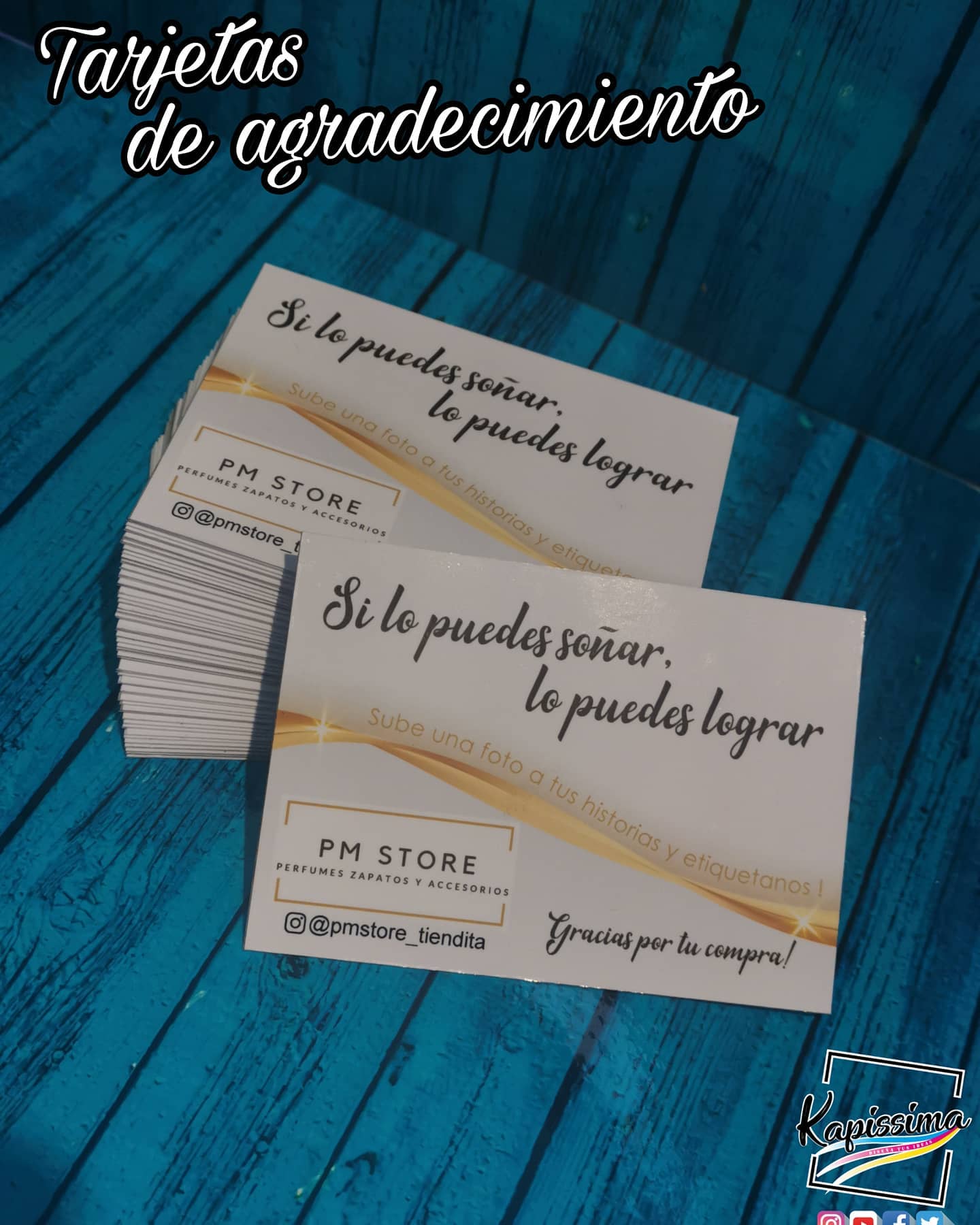 Tarjetas de Agredecimiento