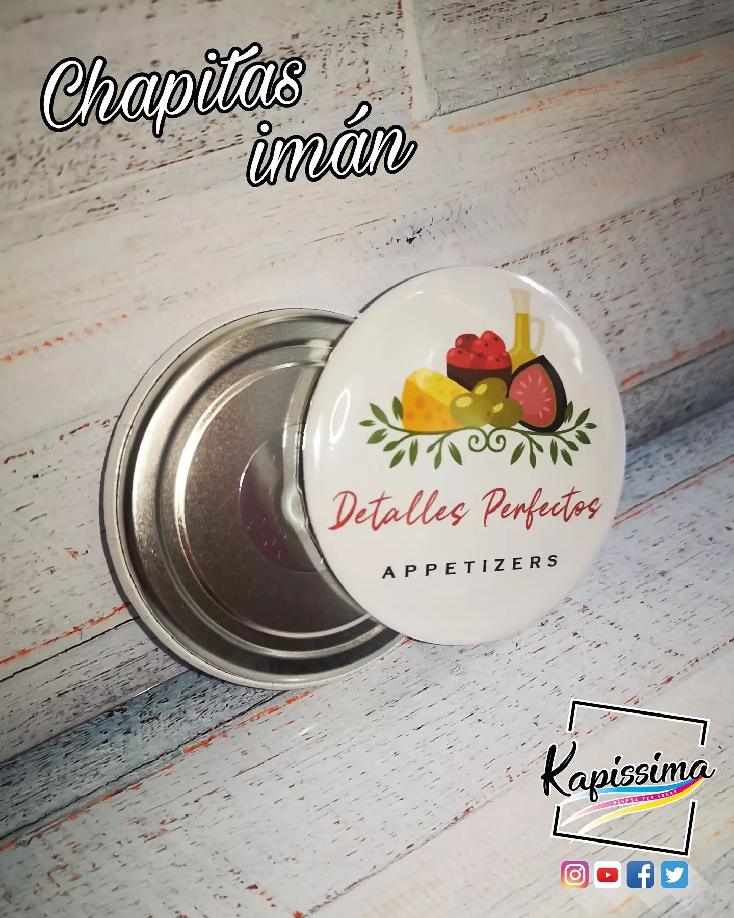 Chapitas iman