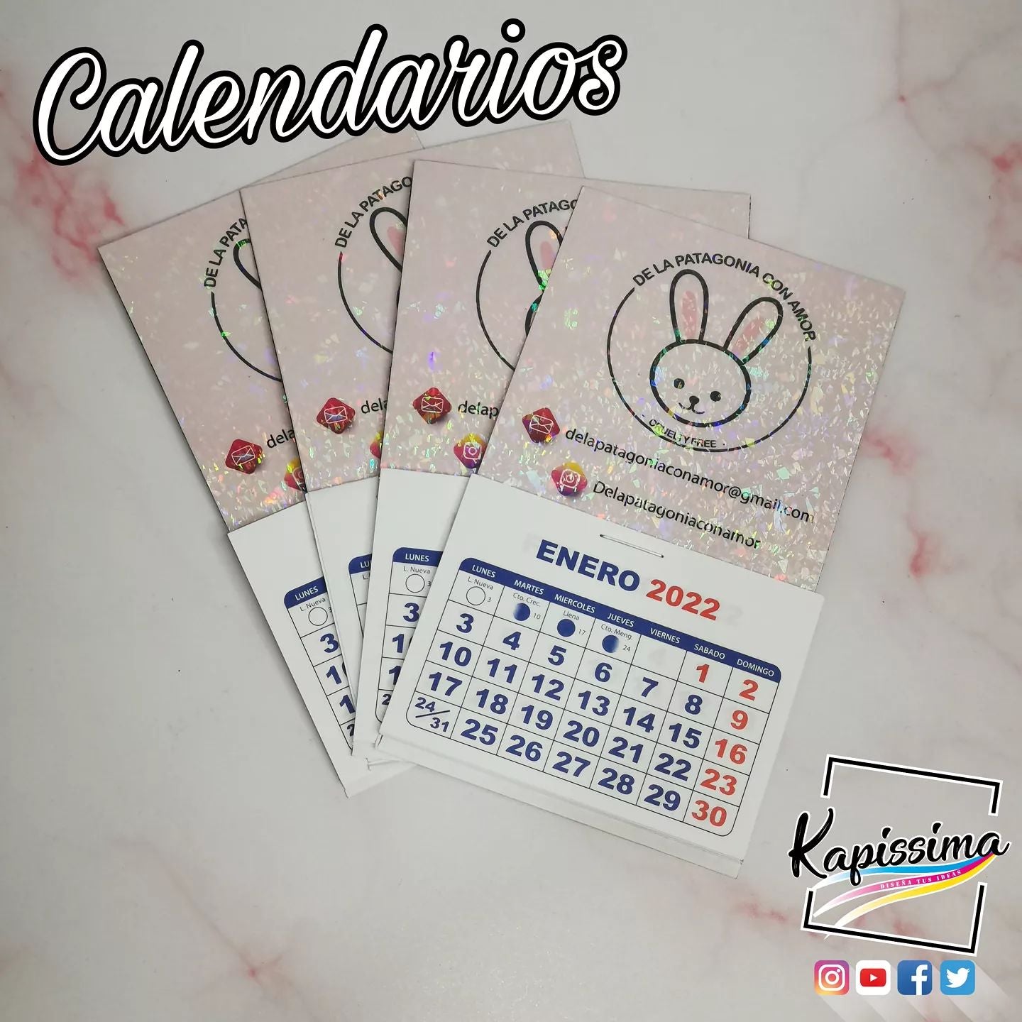 Mini Calendarios Imantados