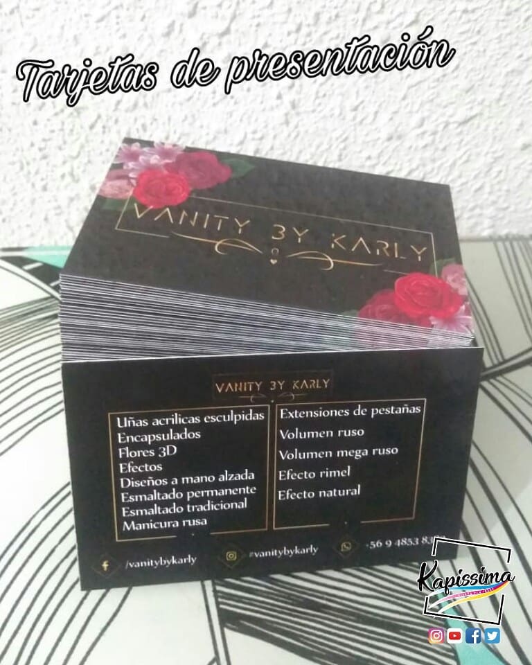 Tarjetas de presentación