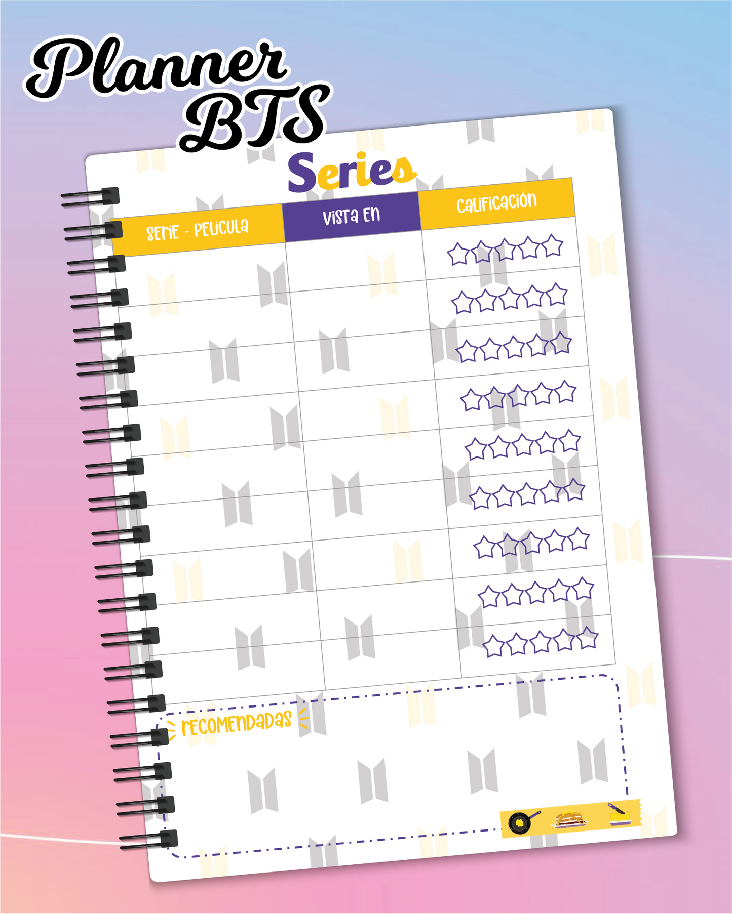 Planner BTS