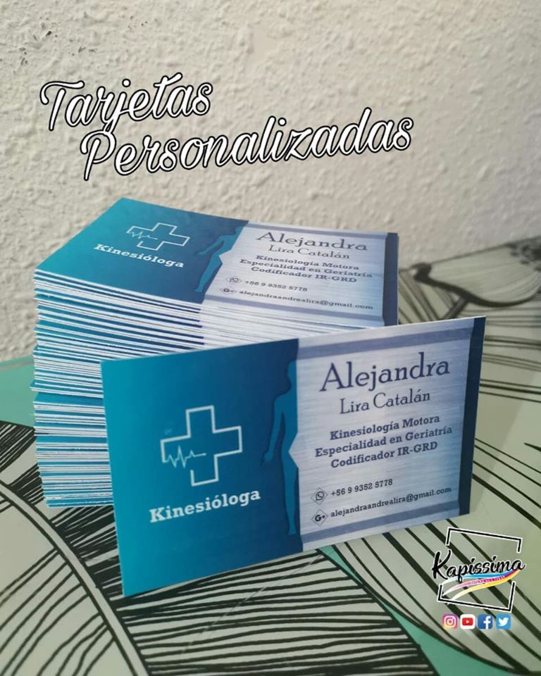 Tarjetas de presentación