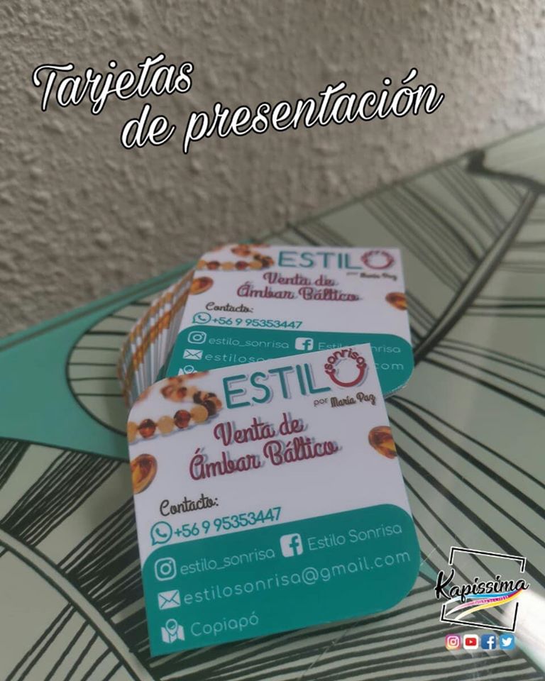 Tarjetas de presentación