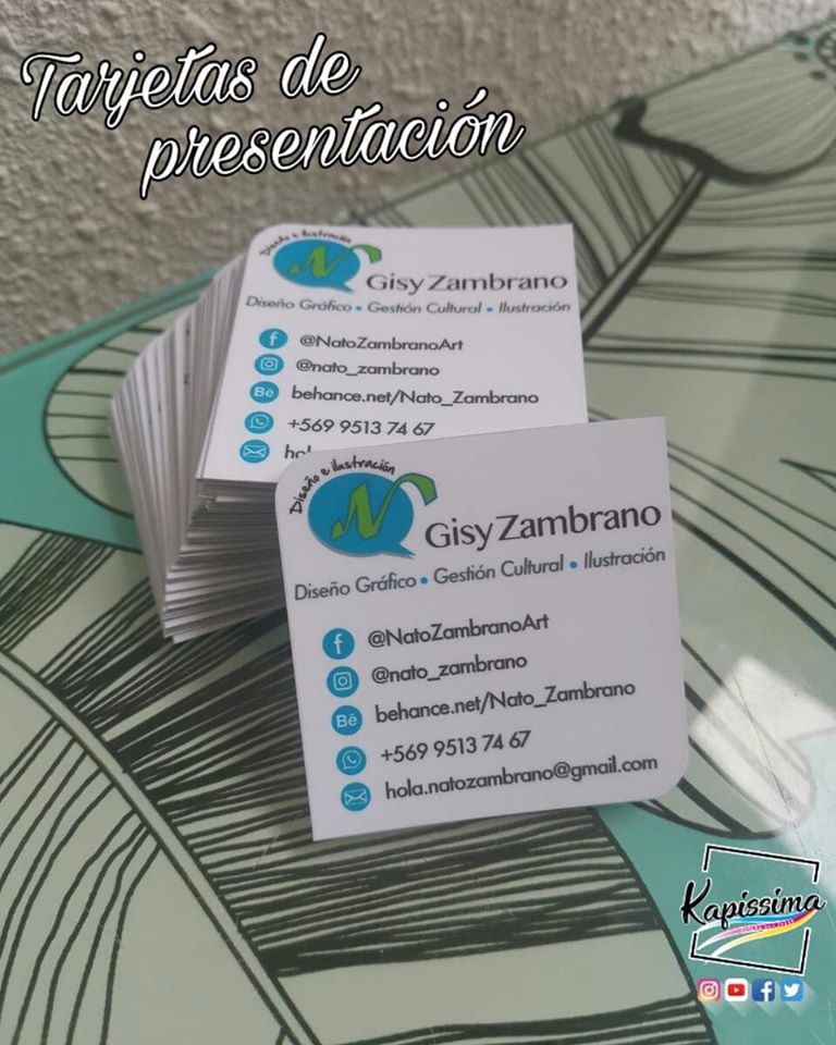Tarjetas de presentación