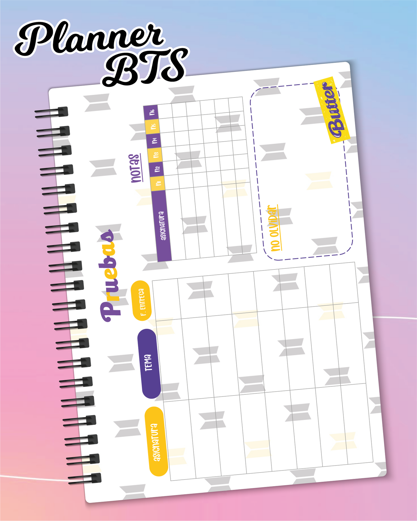Planner BTS