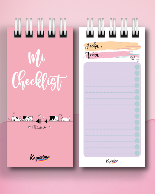 Checklist gatitos